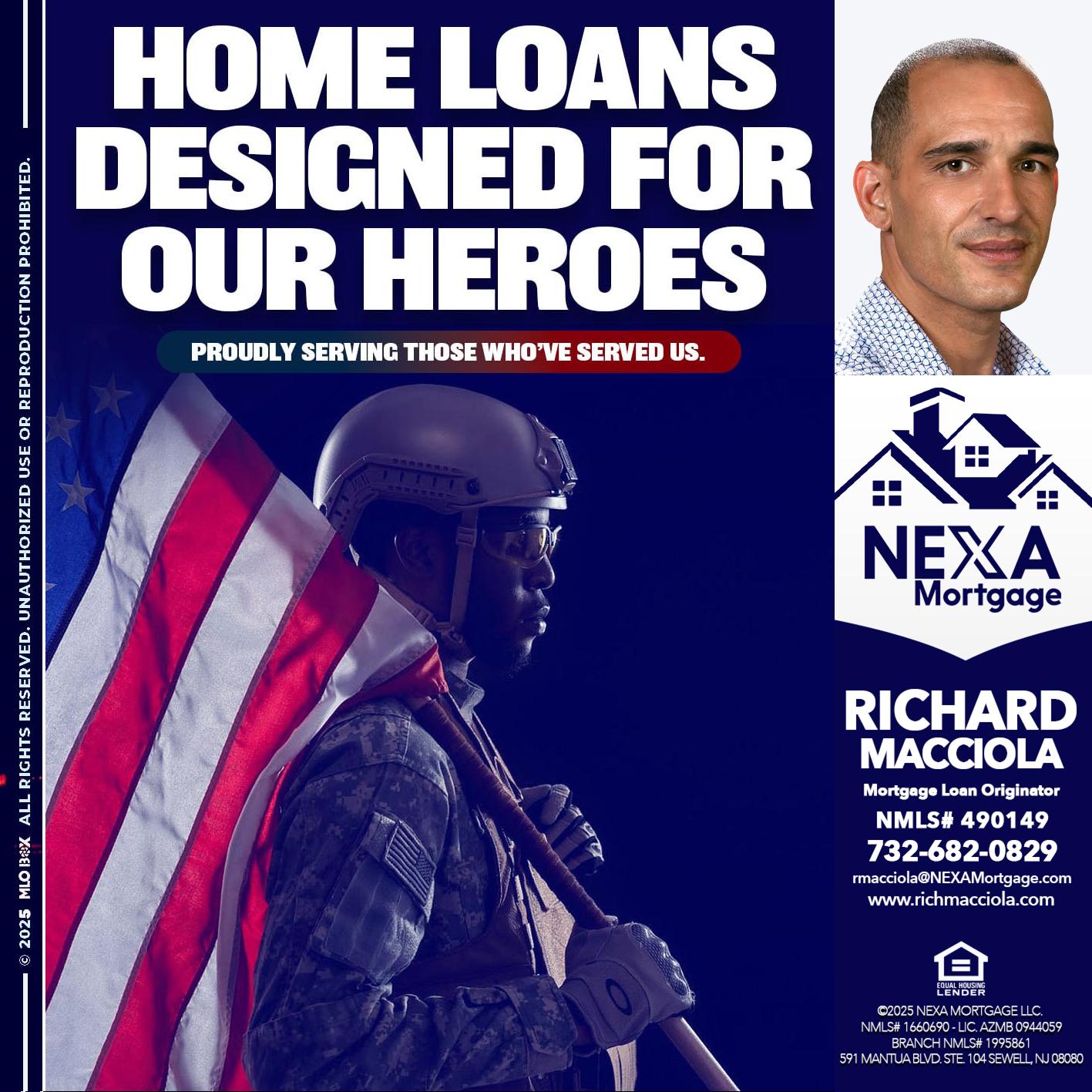 home loans - Richard Macciola -Mortgage Loan Originator