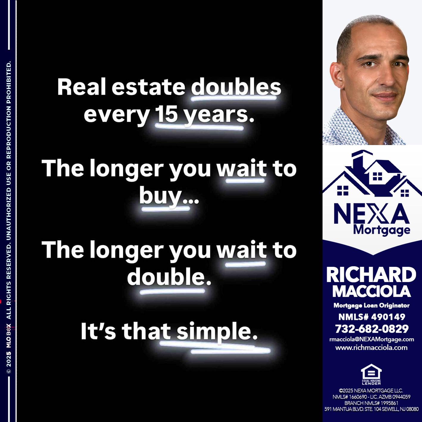 REAL ESTATE - Richard Macciola -Mortgage Loan Originator
