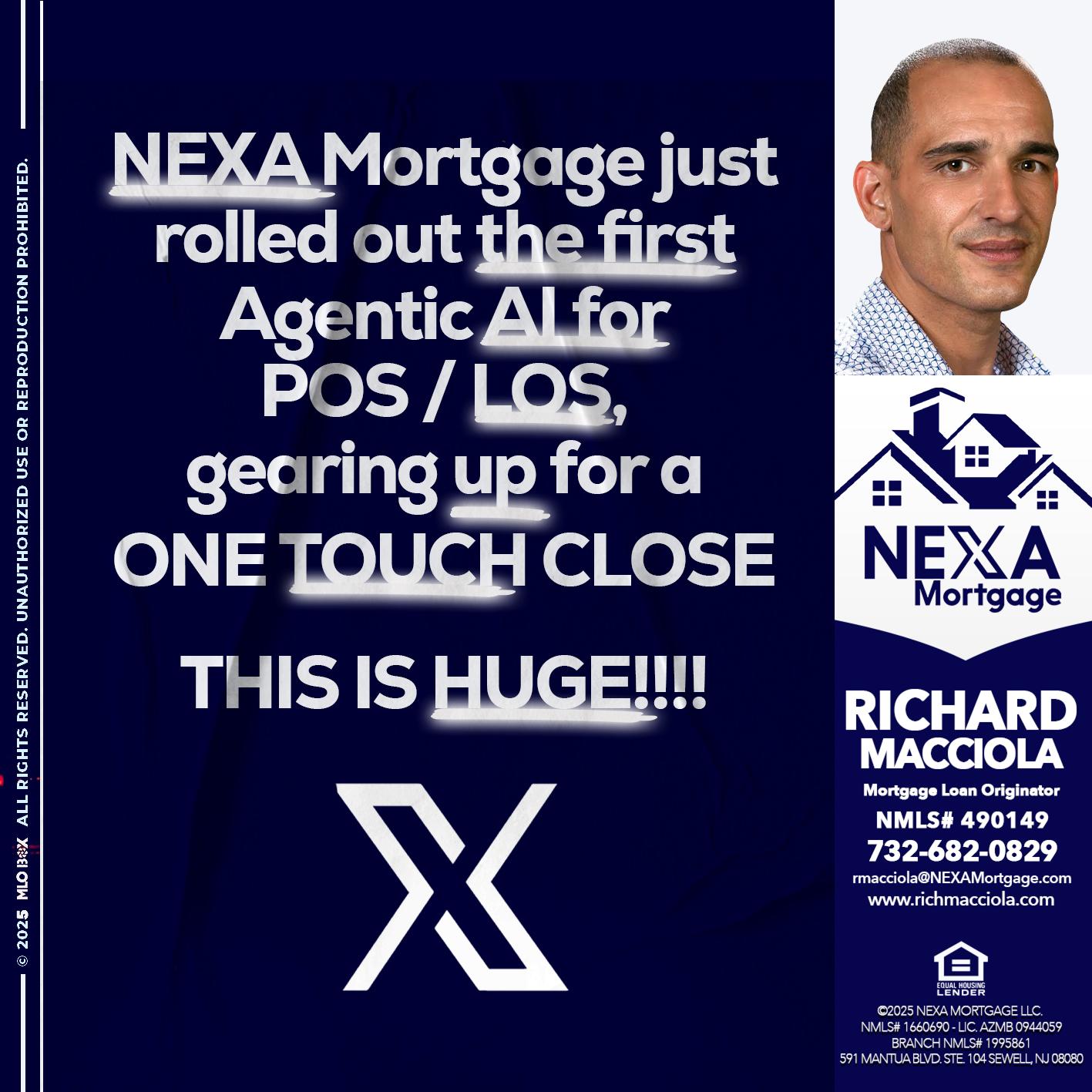 NEXA MORTGAGE - Richard Macciola -Mortgage Loan Originator