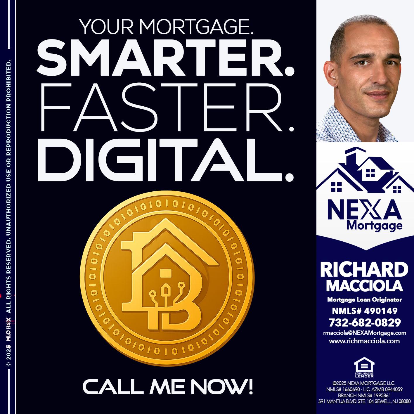 YOUR MORTGAGE - Richard Macciola -Mortgage Loan Originator