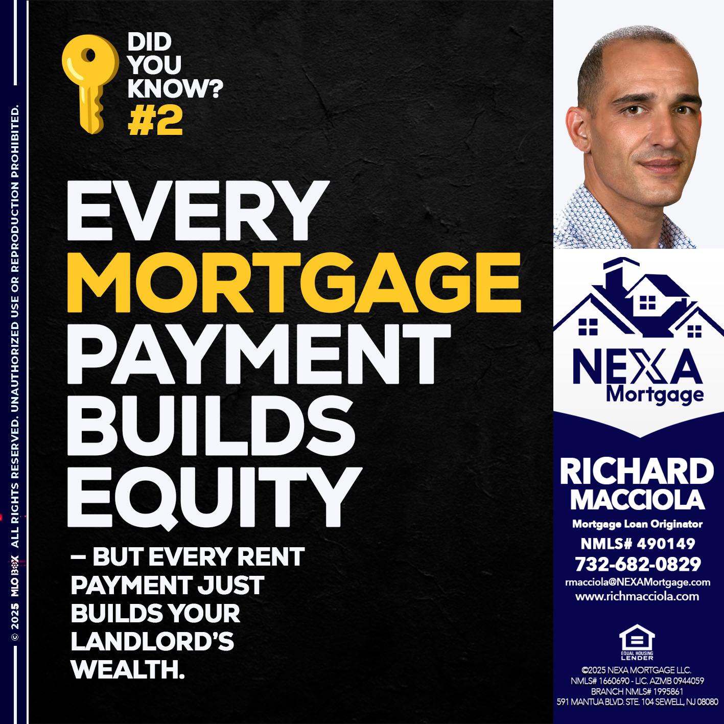 DID YOU KNOW? - Richard Macciola -Mortgage Loan Originator