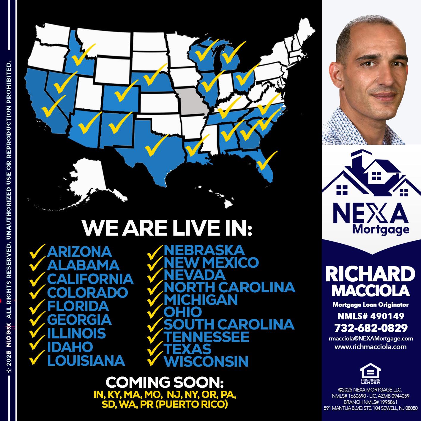 New Mexico live - Richard Macciola -Mortgage Loan Originator