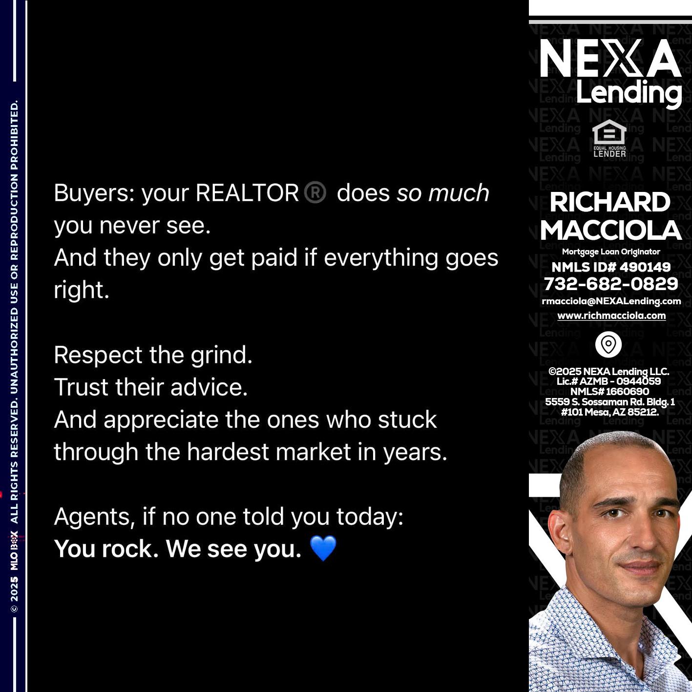 BUYERS - Richard Macciola -Mortgage Loan Originator