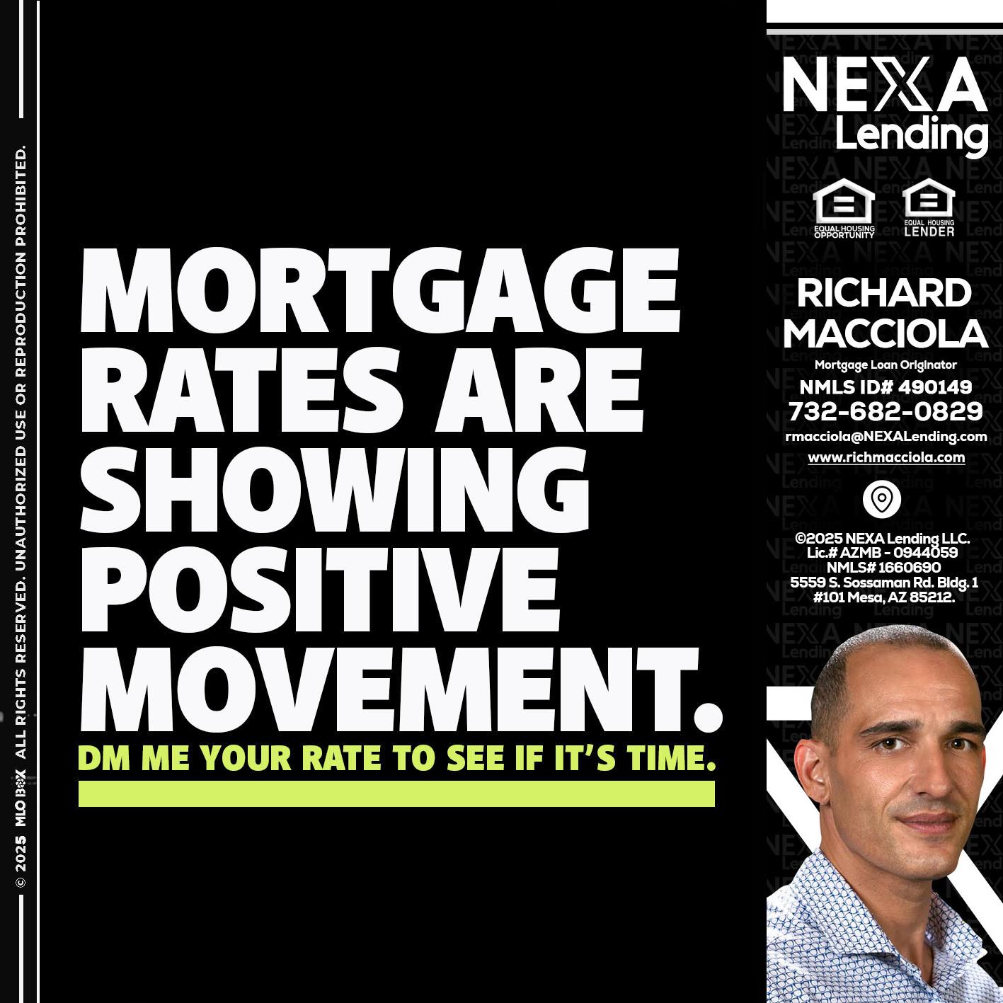 MORTGAGE - Richard Macciola -Mortgage Loan Originator
