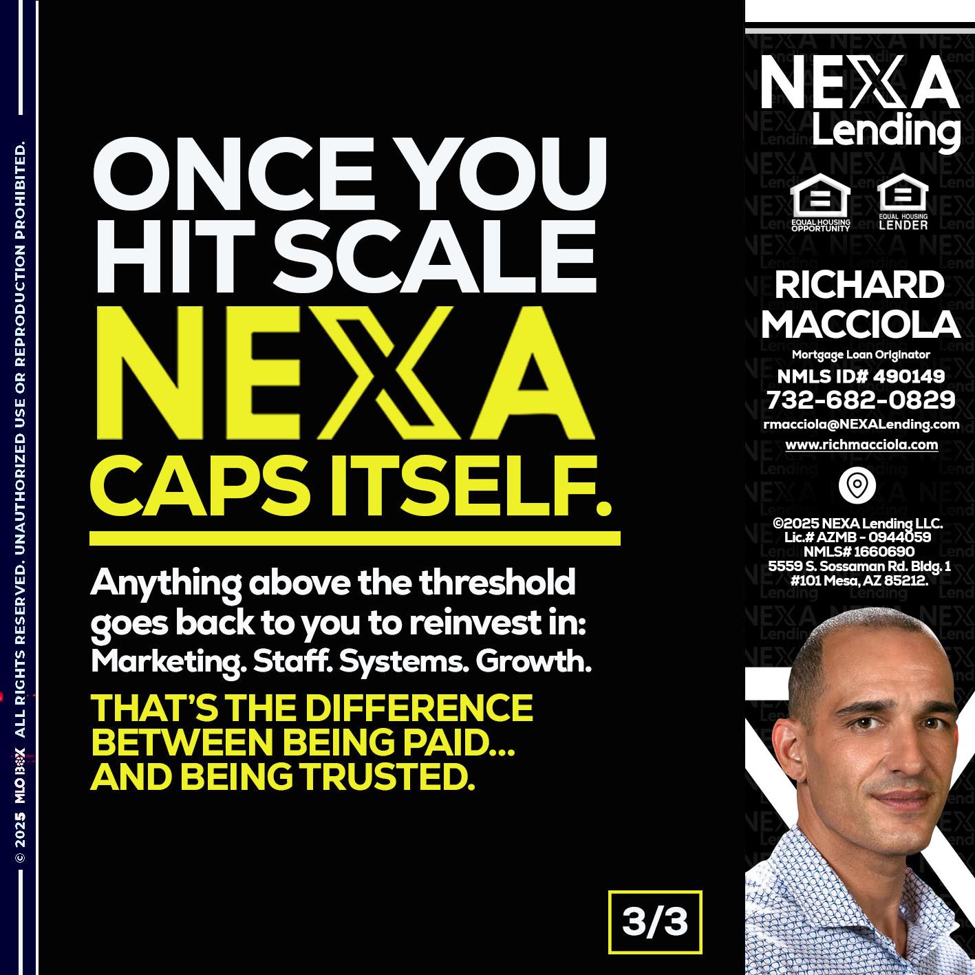 3 OF 3 - Richard Macciola -Mortgage Loan Originator