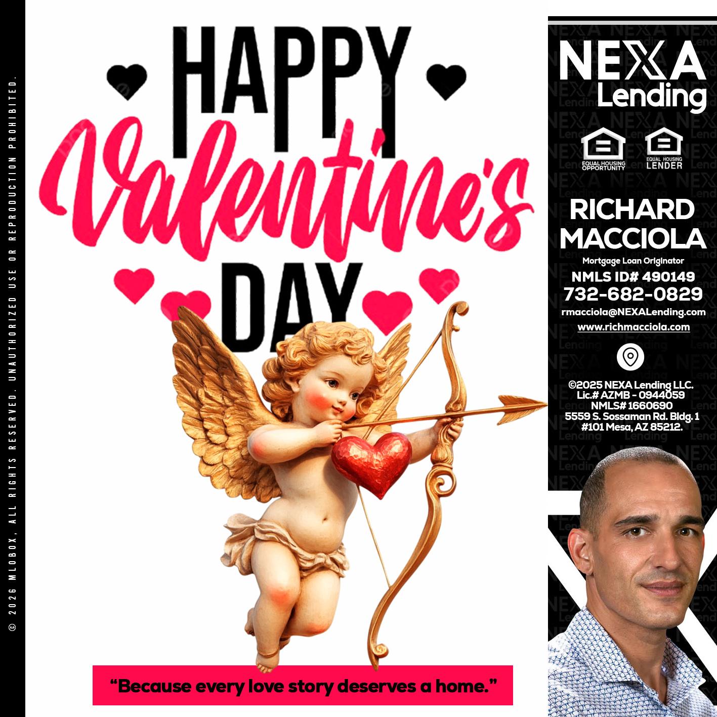 happy valentines day - Richard Macciola -Mortgage Loan Originator
