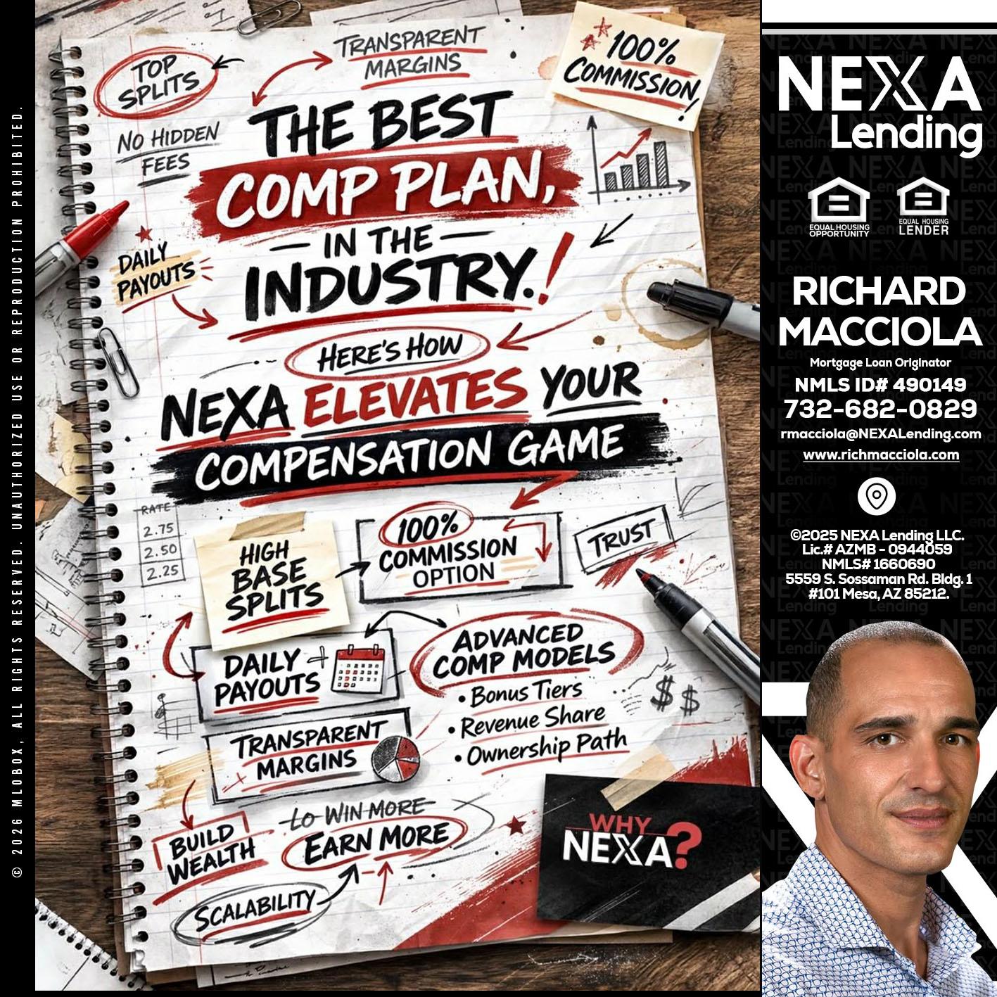 THE BEST COMP - Richard Macciola -Mortgage Loan Originator