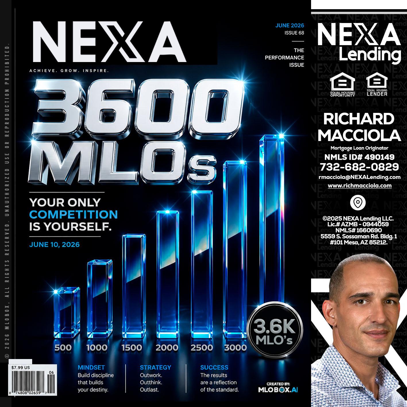 3600 MLOs - Richard Macciola -Mortgage Loan Originator